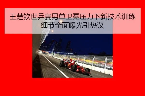 王楚钦世乒赛男单卫冕压力下新技术训练细节全面曝光引热议